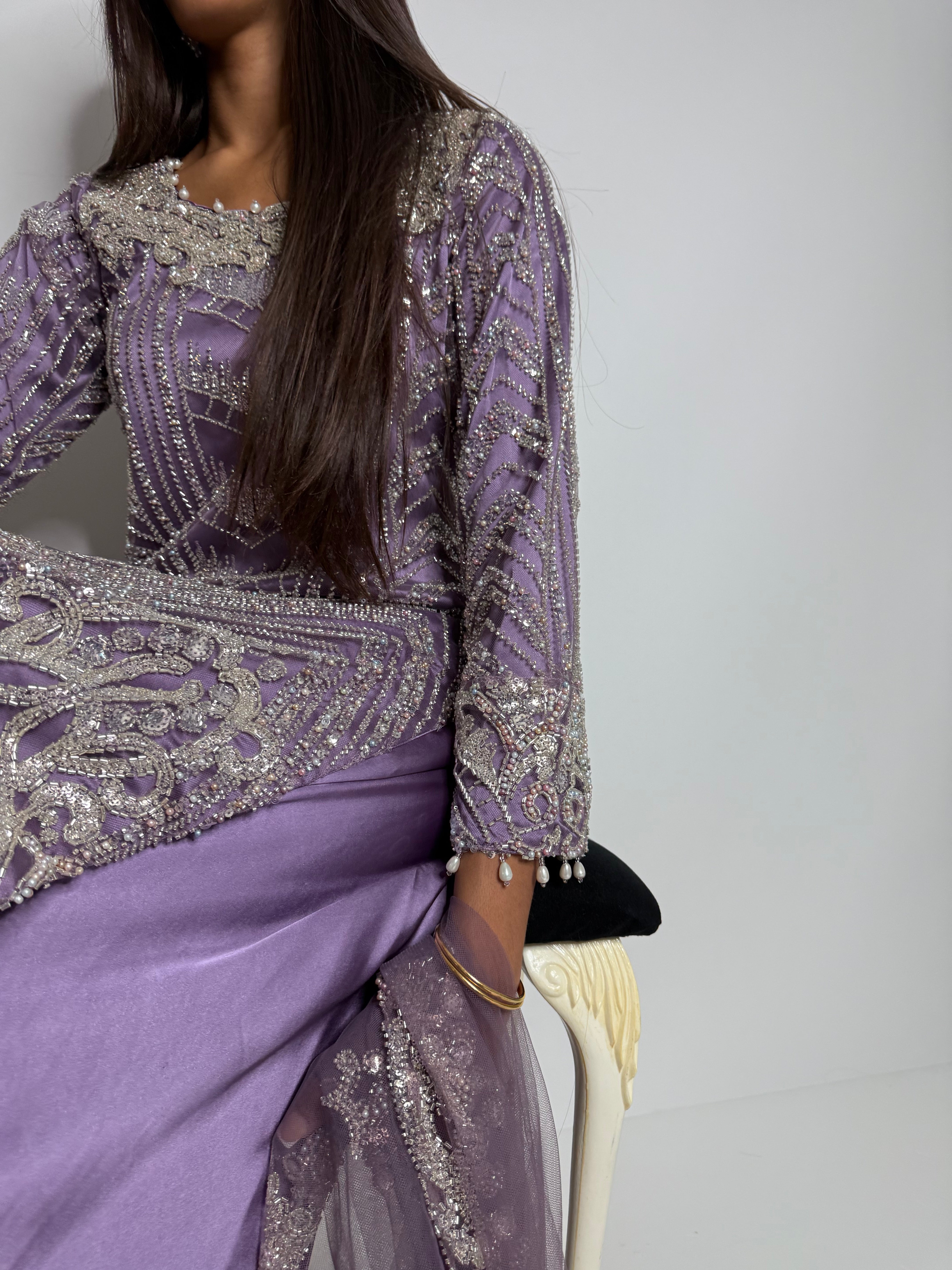 Aveline in Dusky Lavender