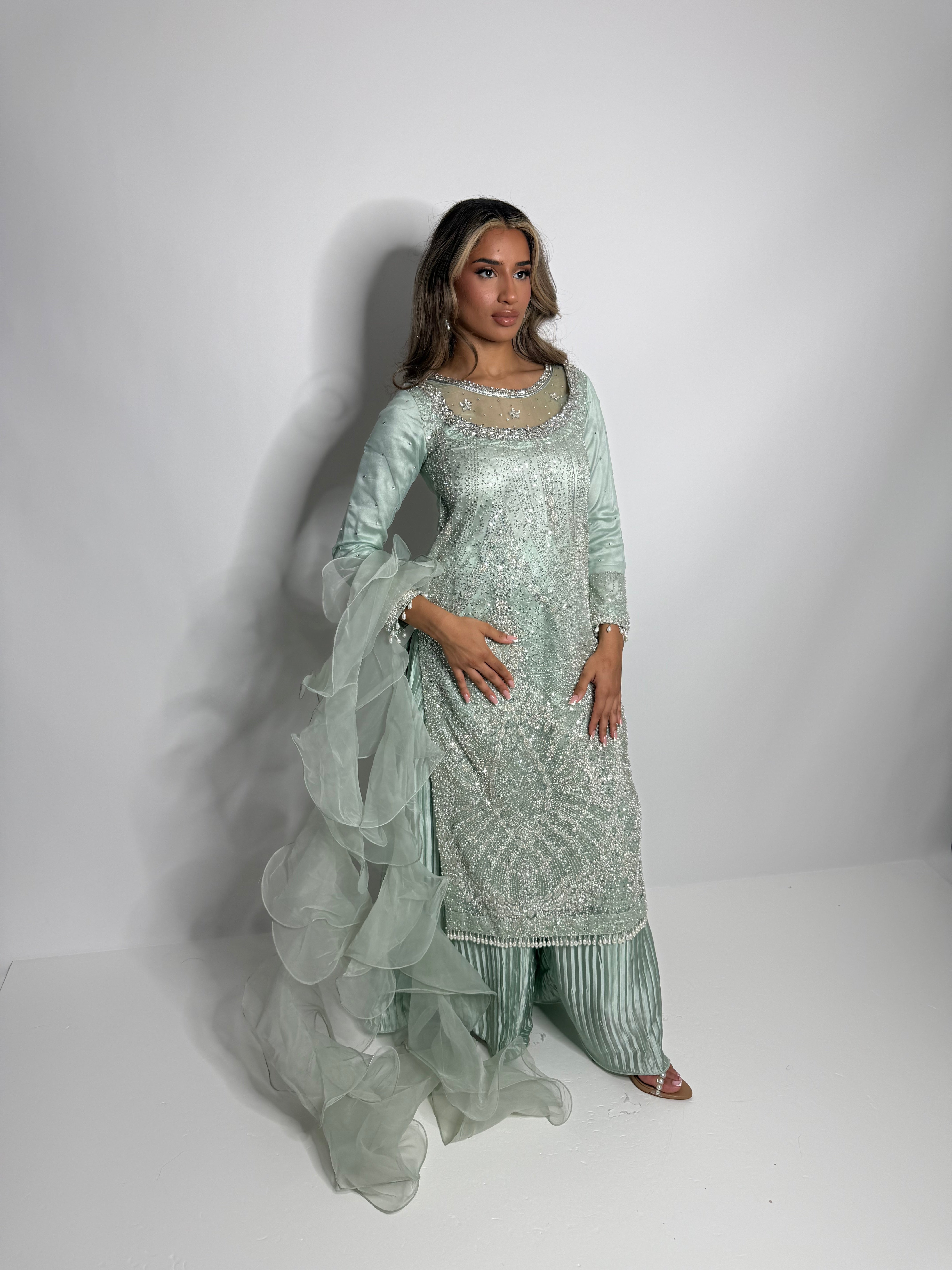 Orelia Mint Formal Three-Piece