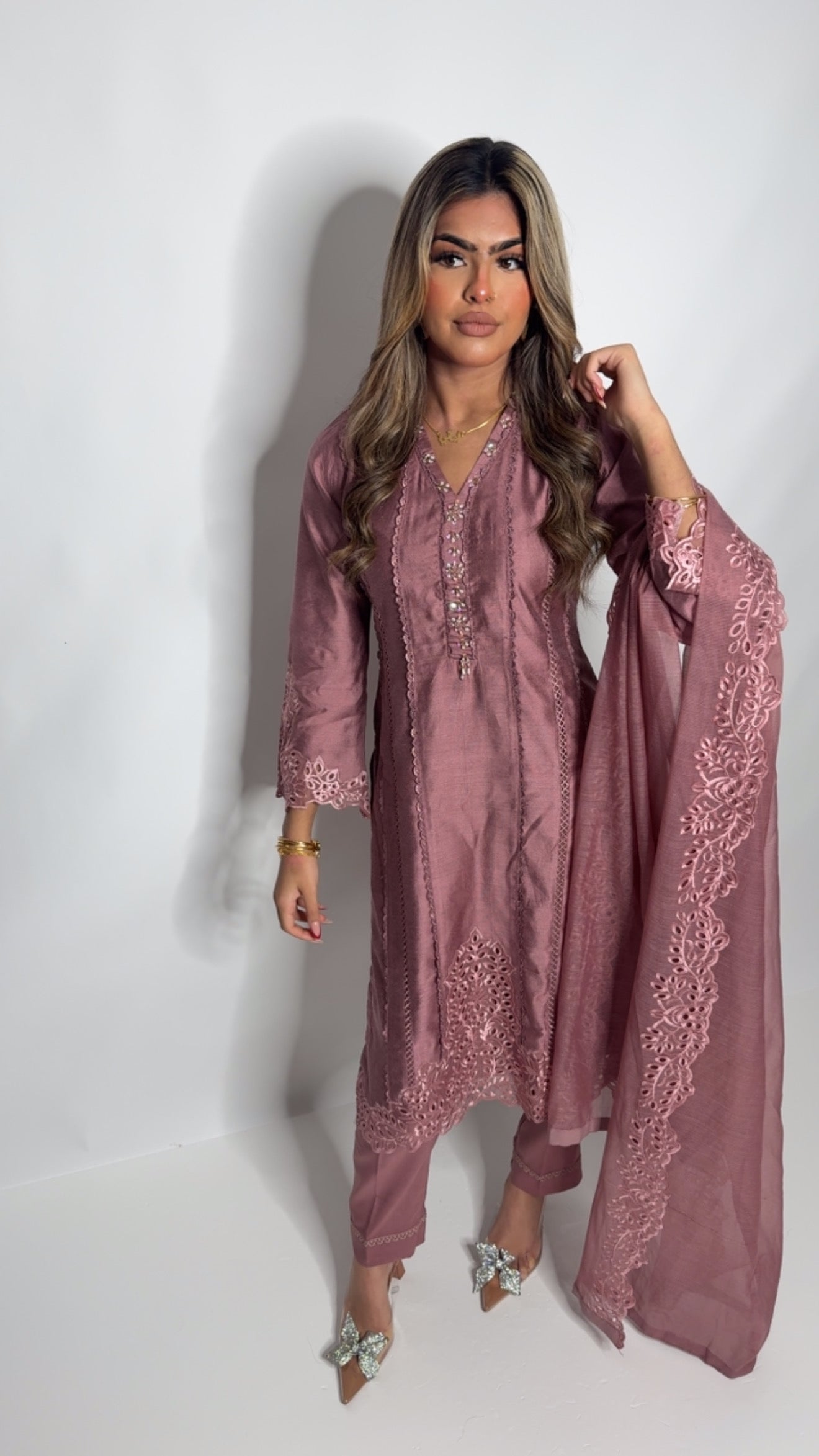 pakistani party wear three piece suit