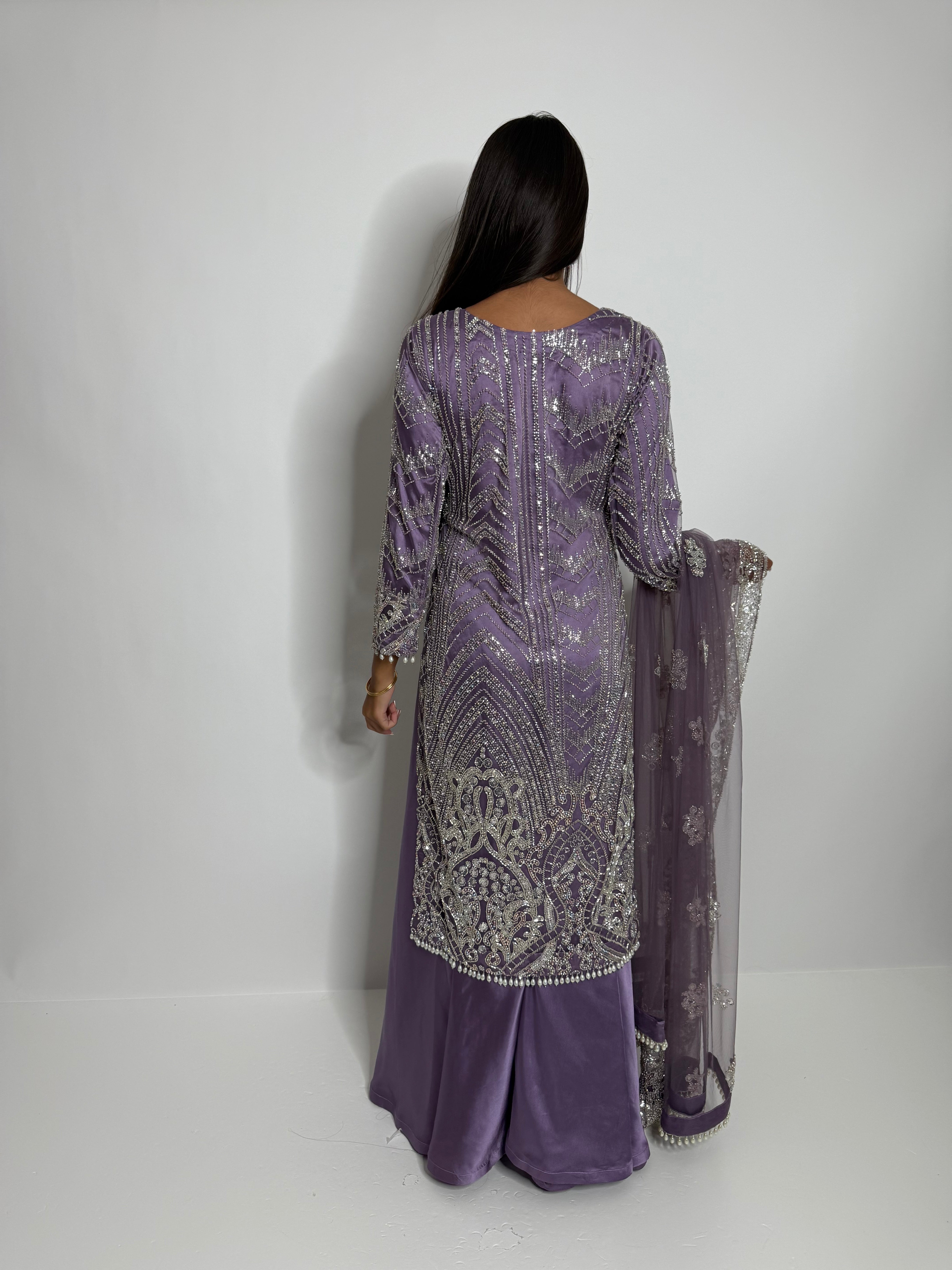 Aveline in Dusky Lavender