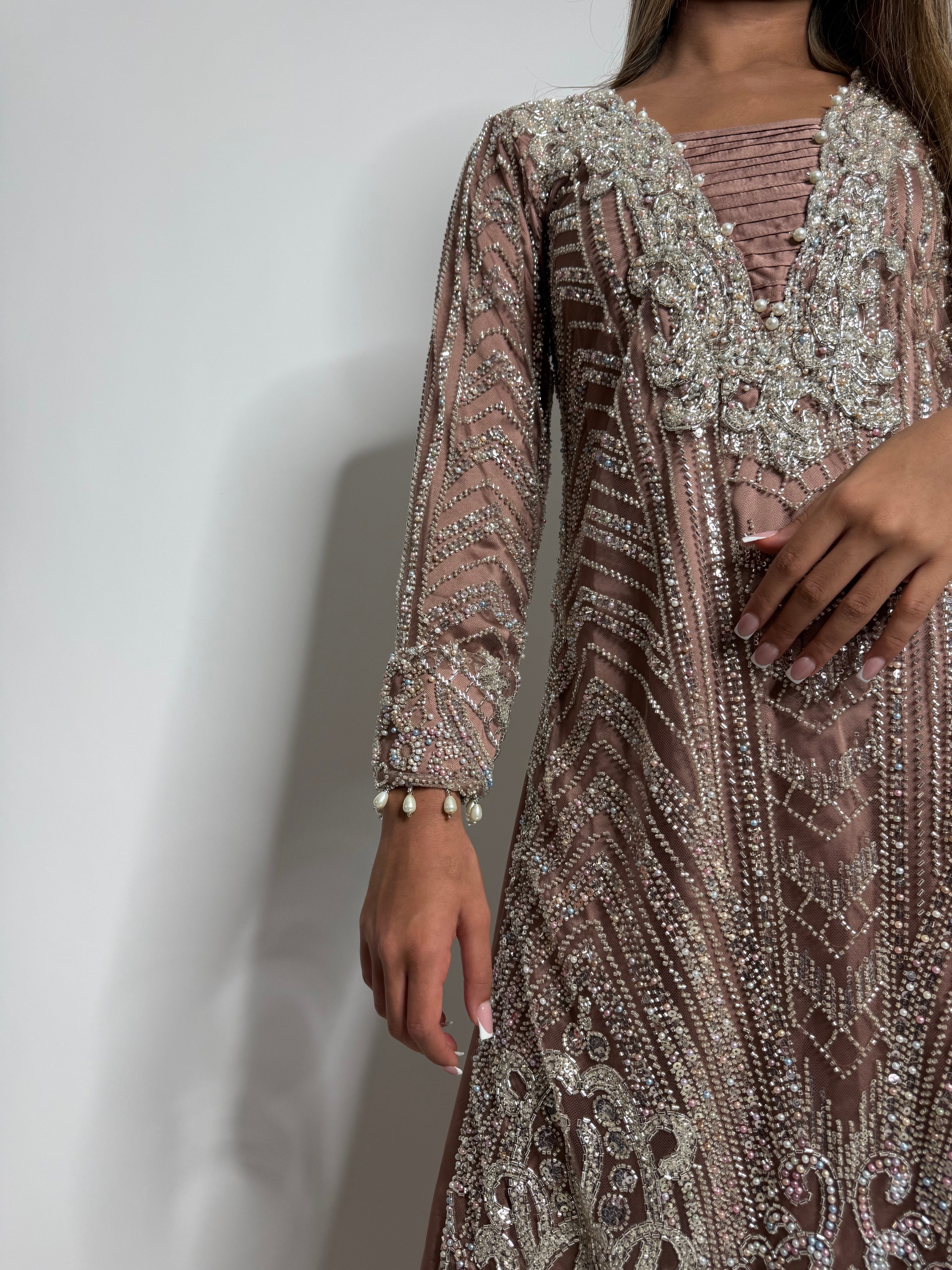 Elowen in Rose Gold Blush