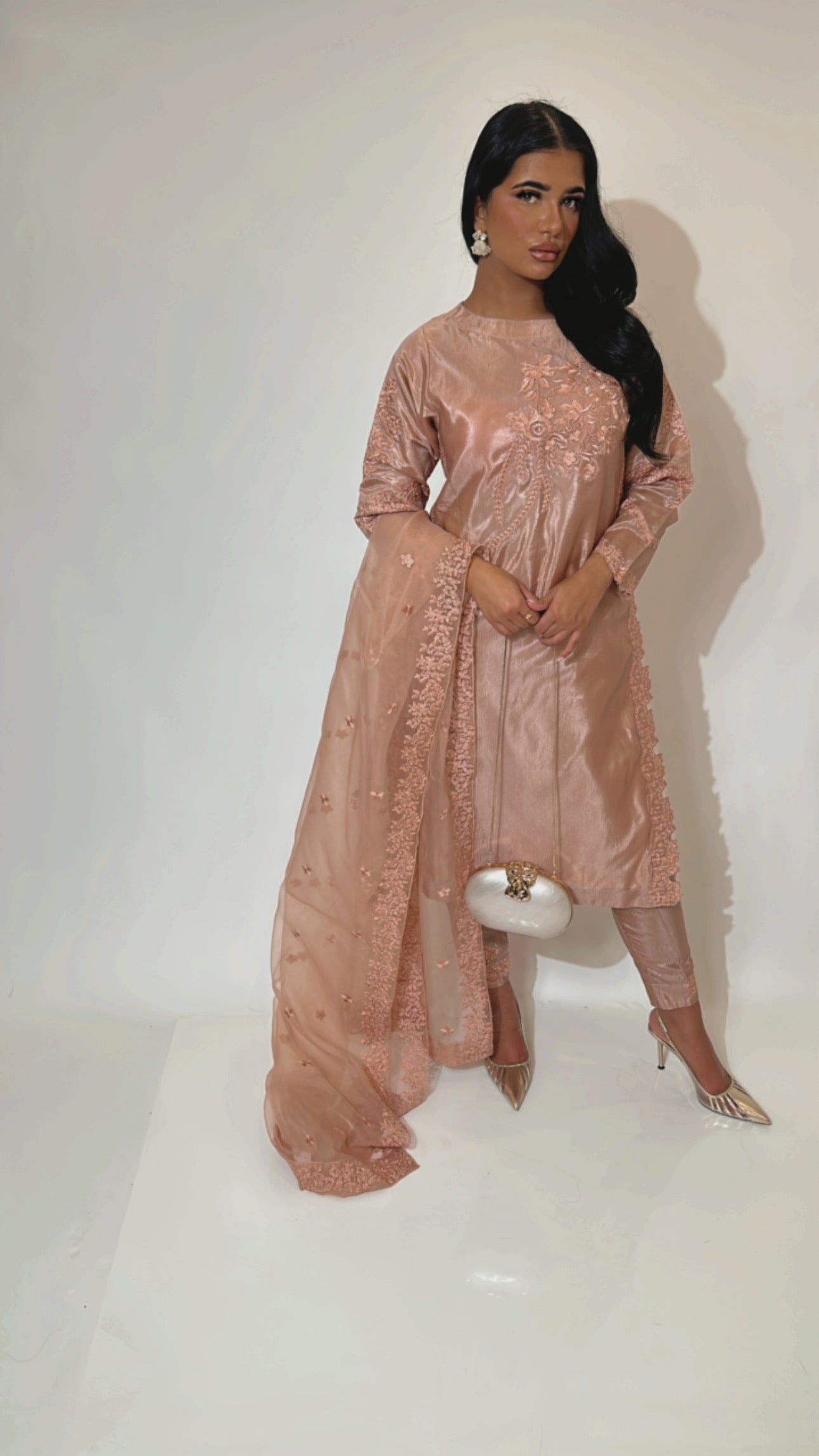 Elegant Pakistani suit