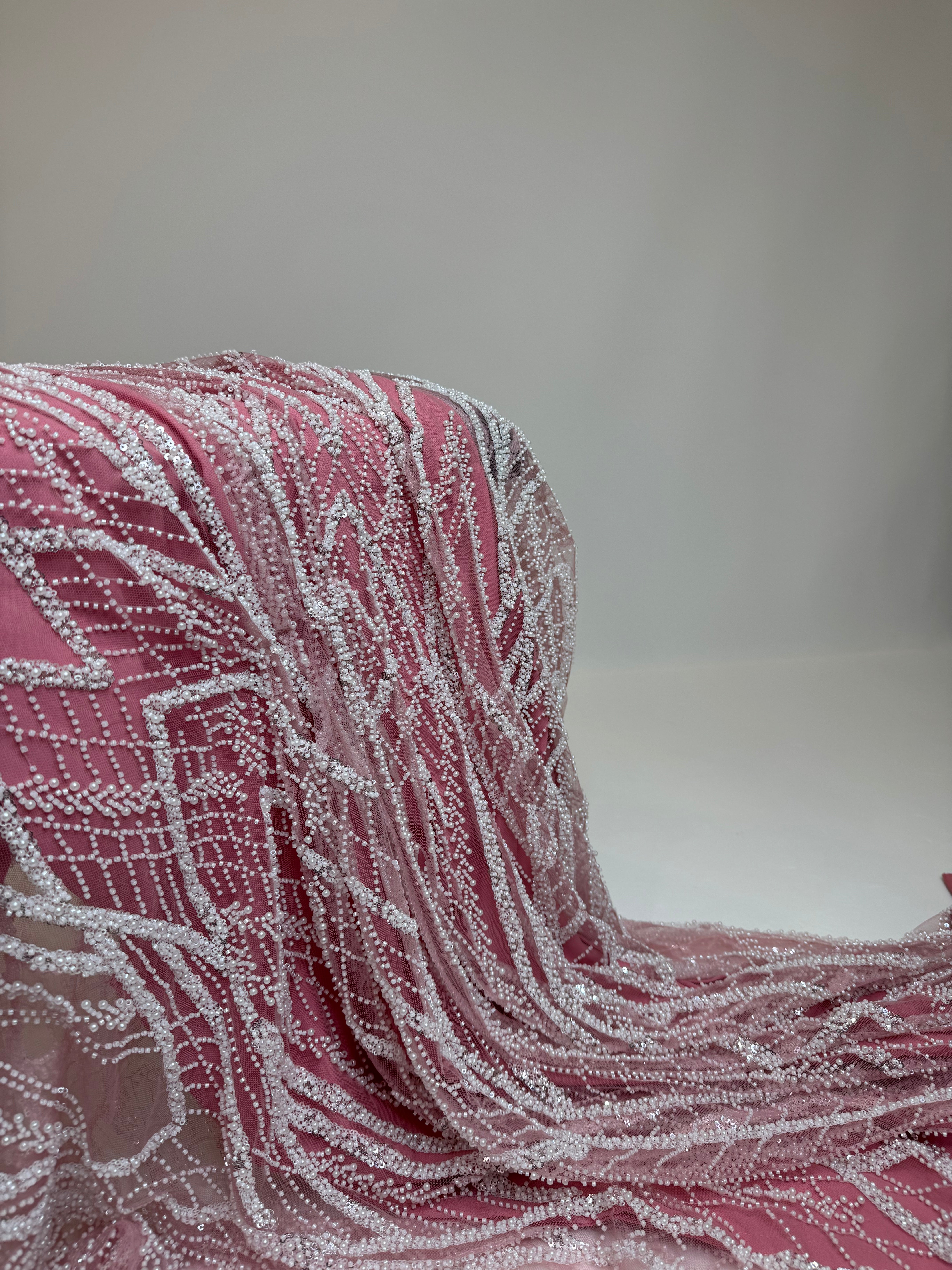 Ameera – Pink Embellished Kaftan Dress