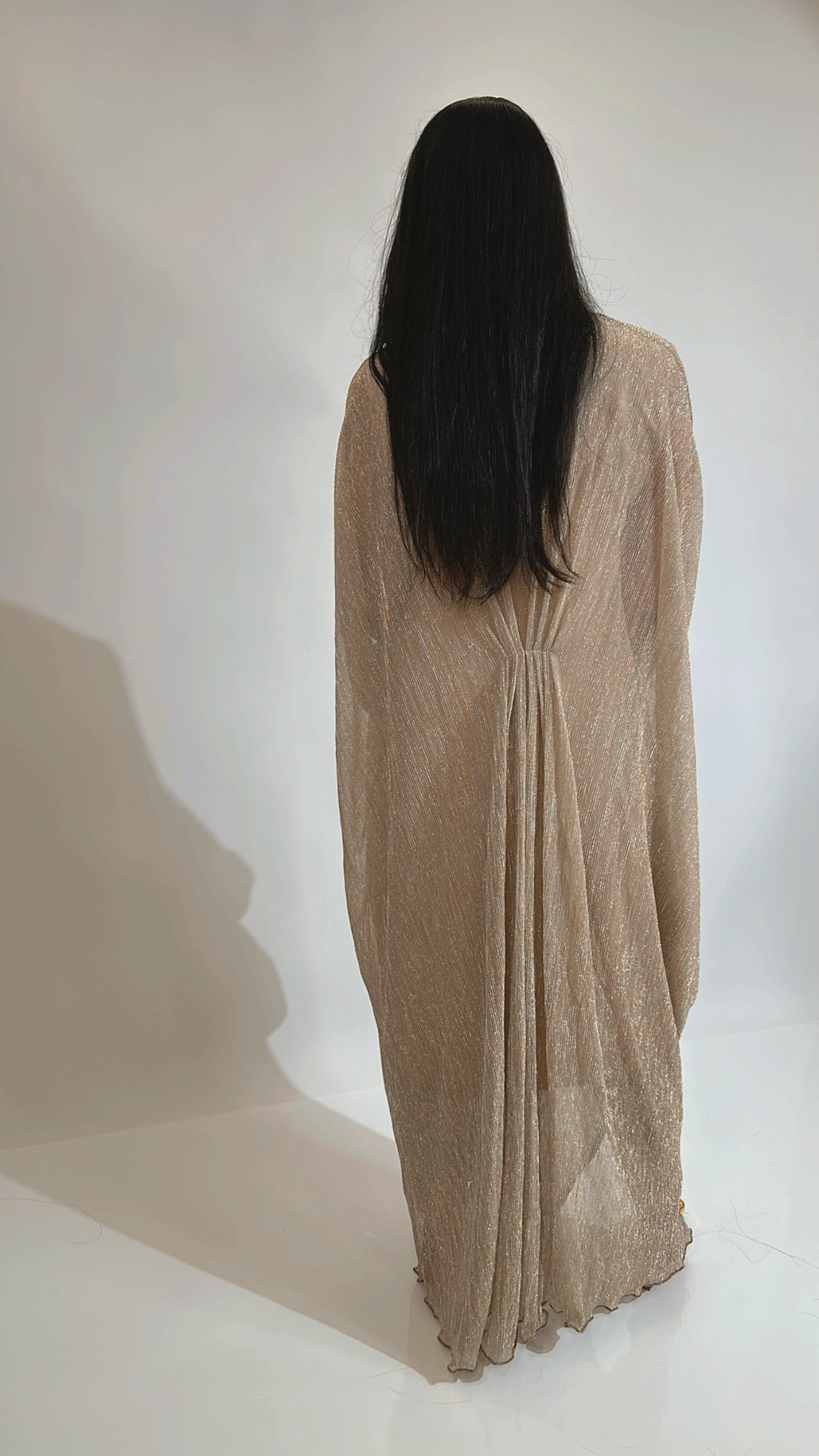 Mink Shimmers – Three Piece Kaftan Set