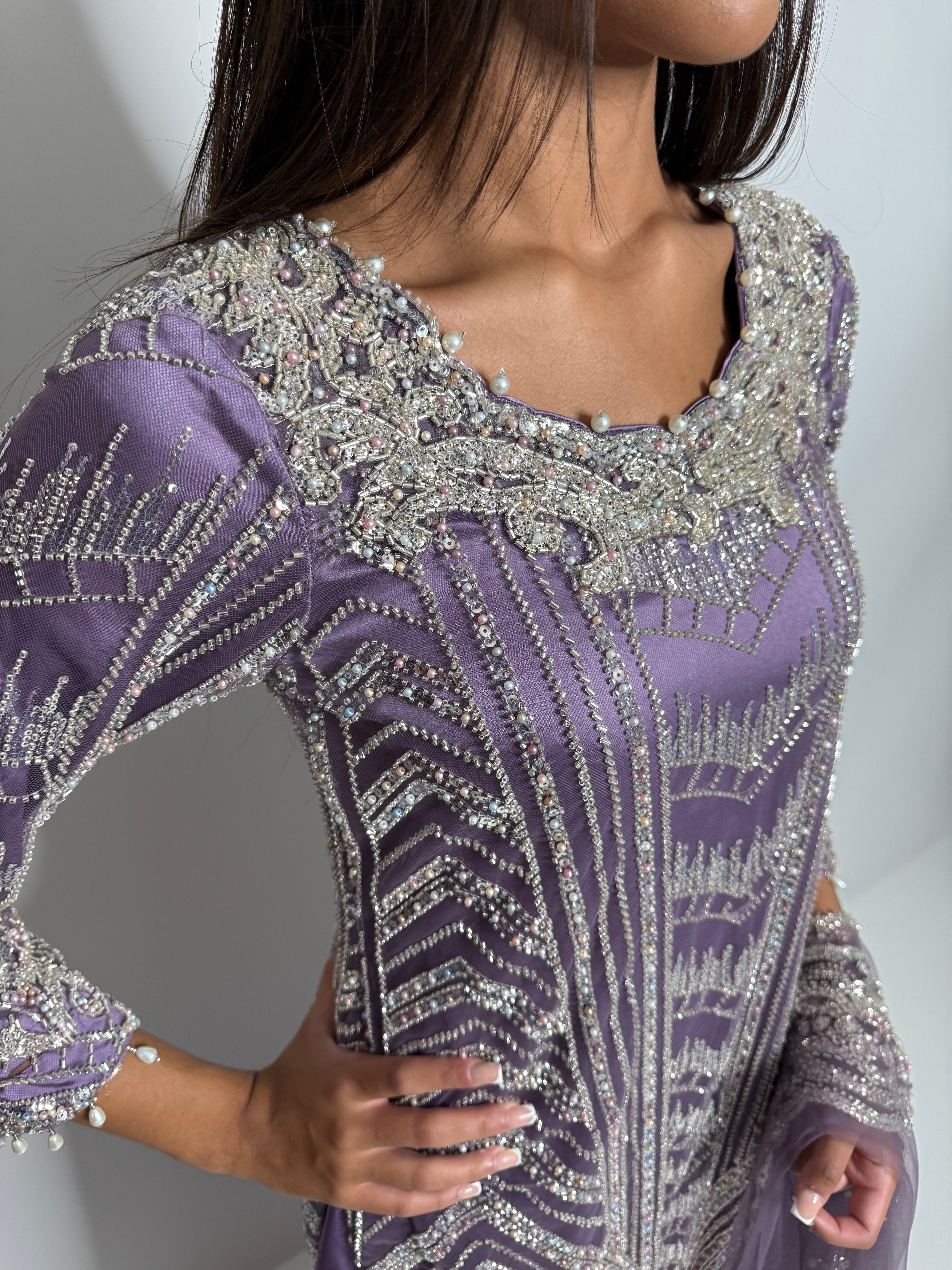Aveline in Dusky Lavender