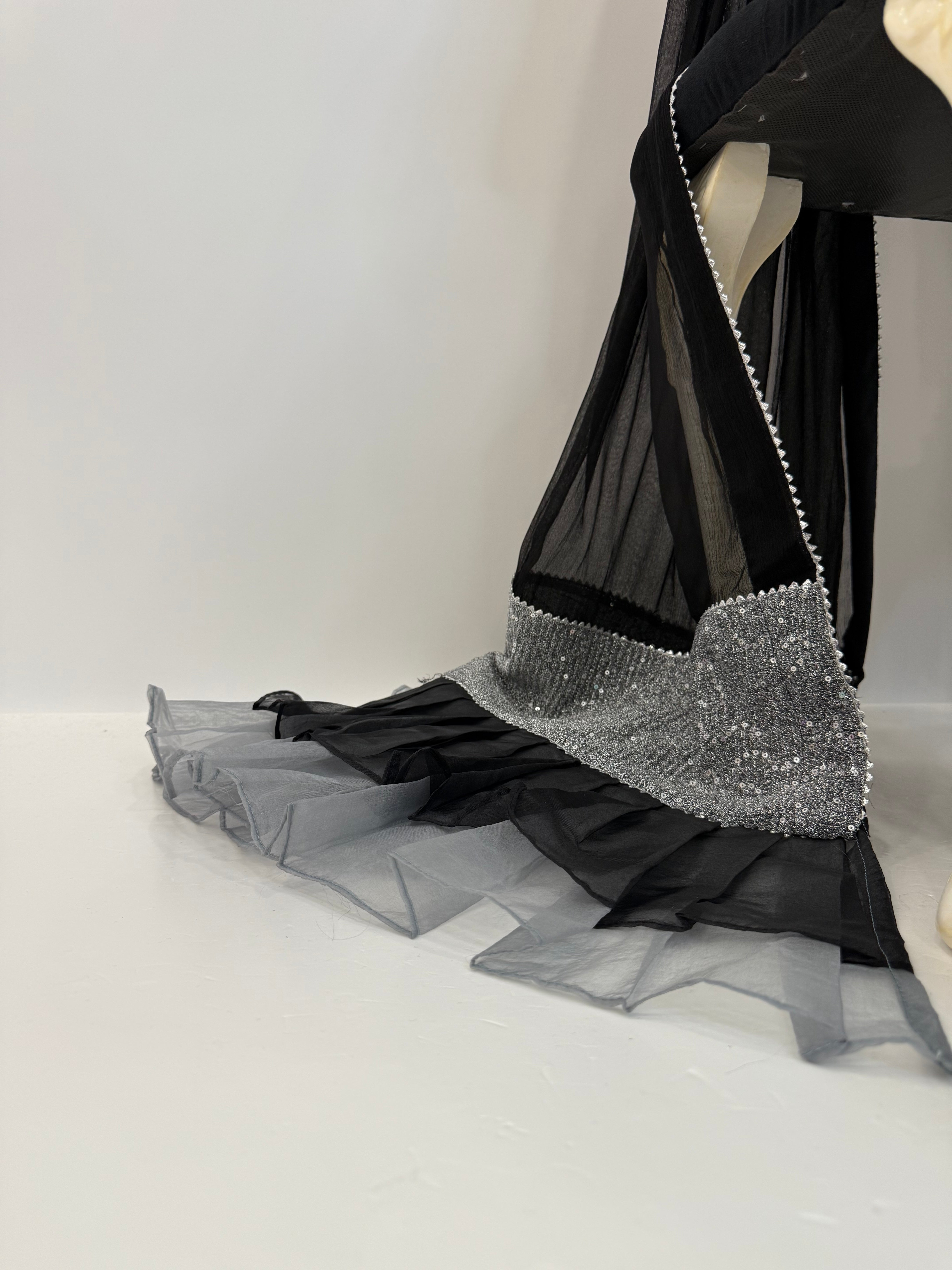 Liora Silver Embellished Three-Piece