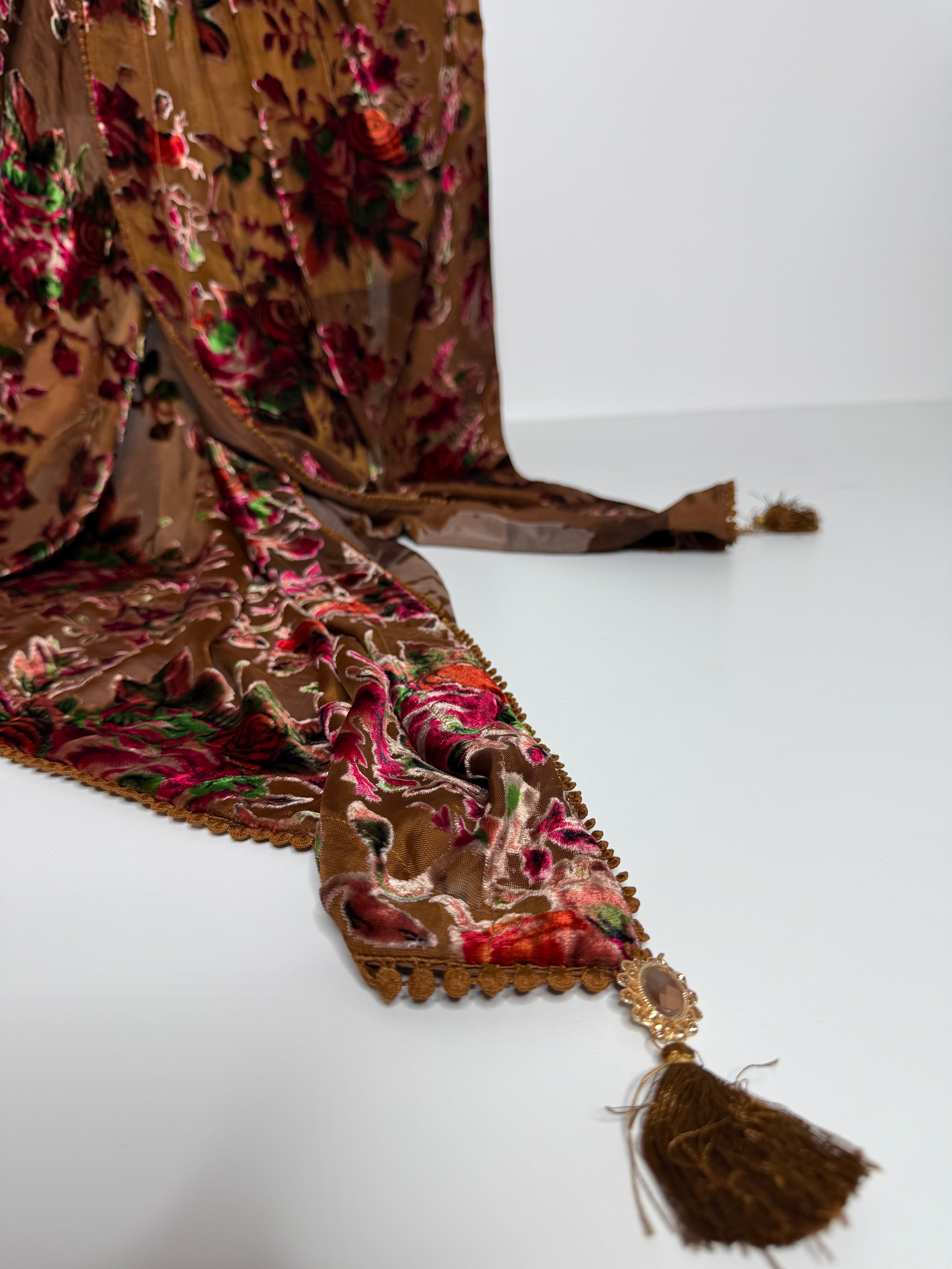 Meher Brown Marina Three-Piece Outfit